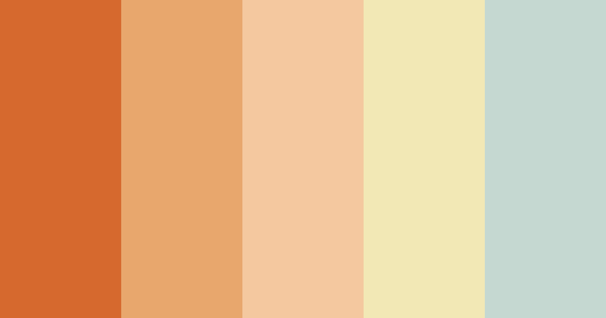 Download october color palette PNG image (landscape)