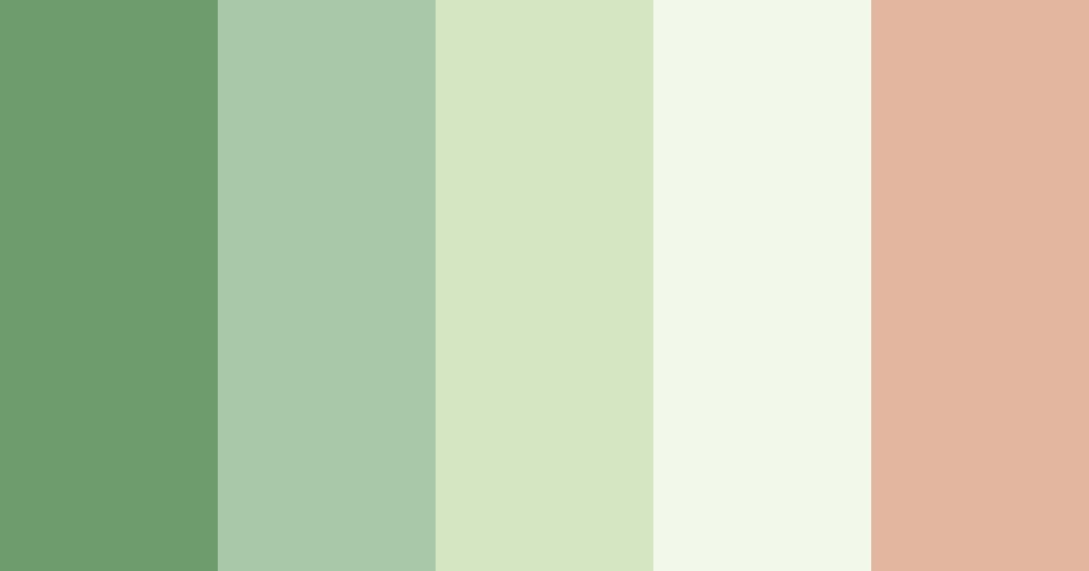 Download evergreen floraling forest color palette PNG image (landscape)
