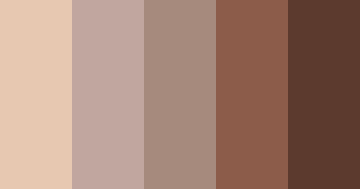 Download scandinavian serenity color palette PNG image (landscape)