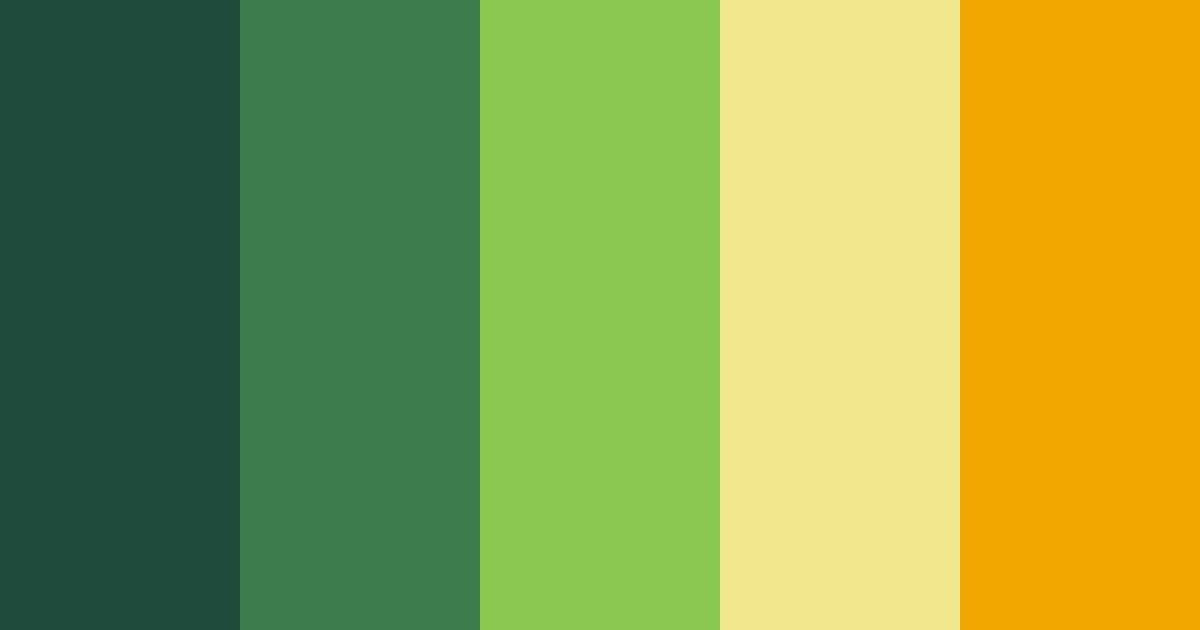Download divine garden color palette PNG image (landscape)