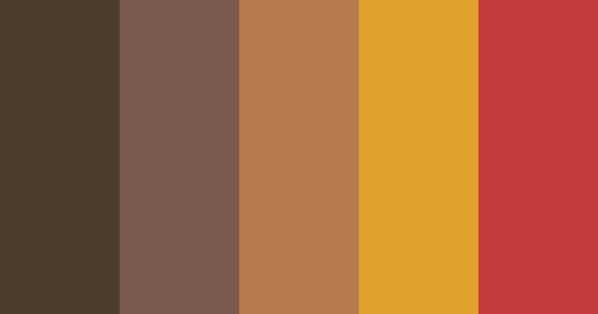 Download moonlit howl color palette PNG image (landscape)