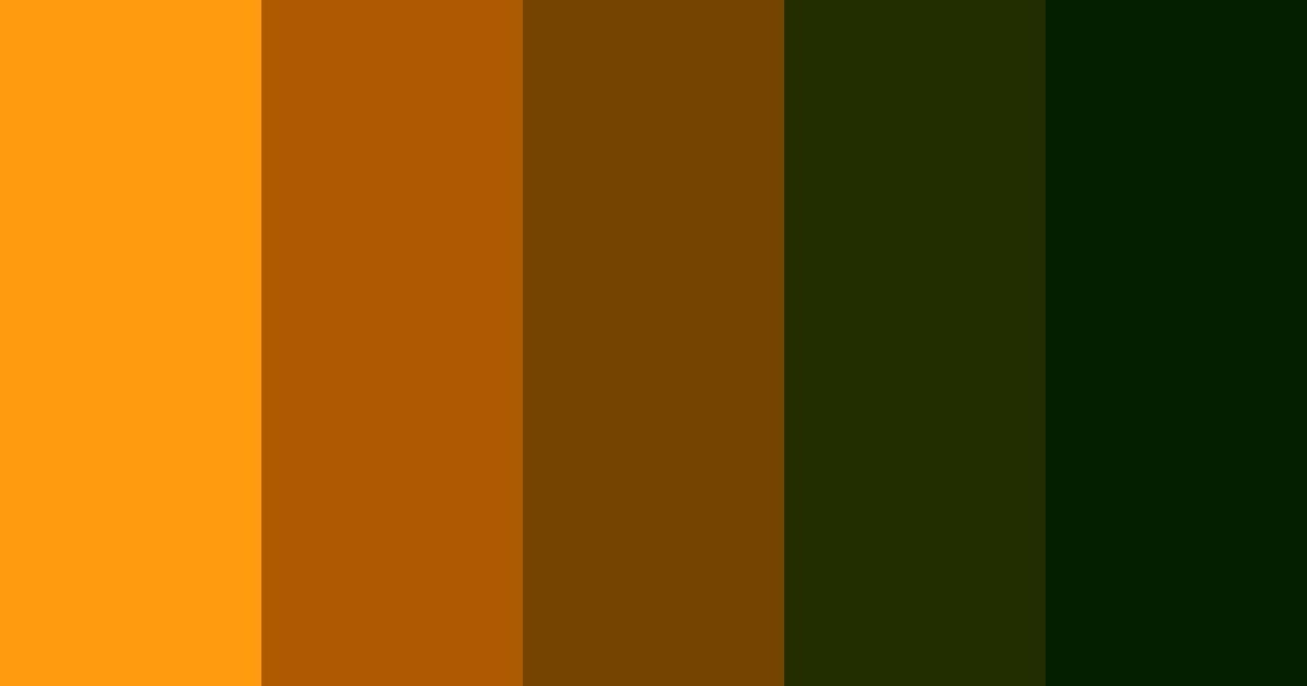Download golden claw color palette PNG image (landscape)