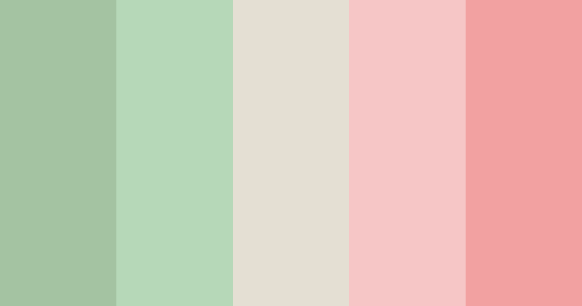 Download sage blossom color palette PNG image (landscape)