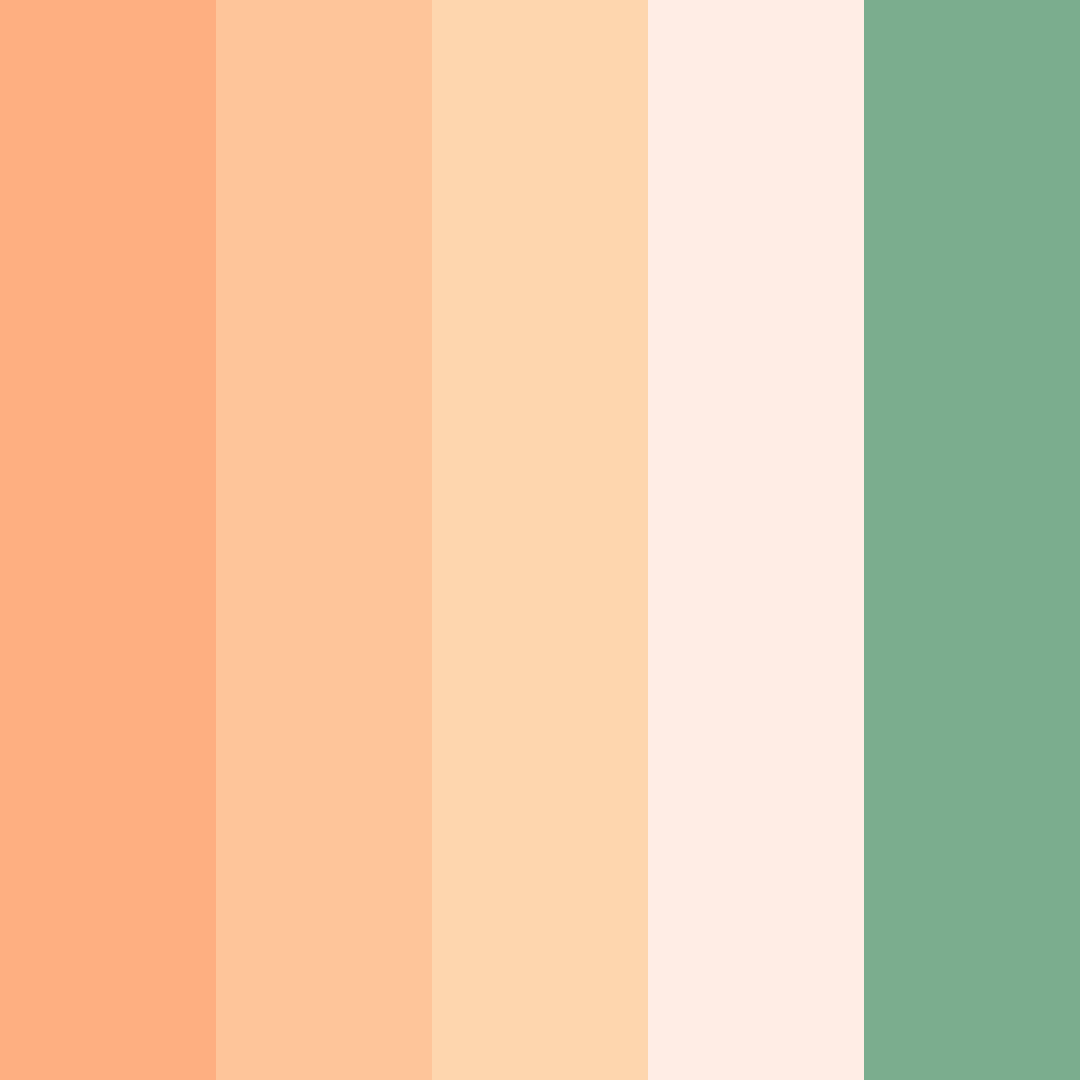 Download la sirenita ariel color palette PNG image (square)