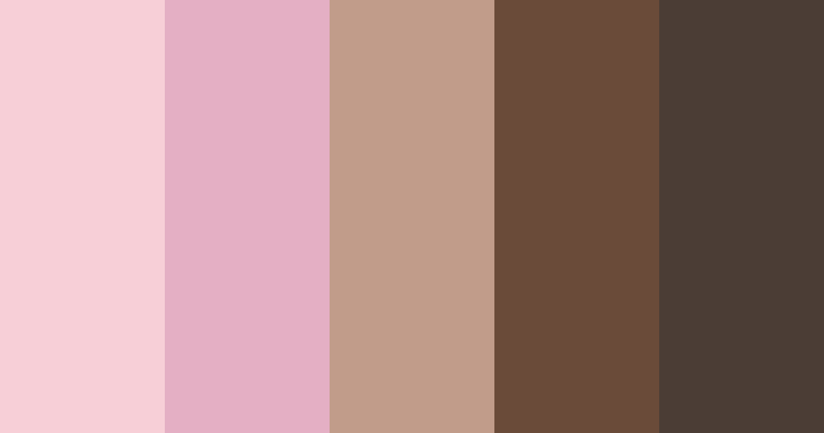 Download pastel elegance color palette PNG image (landscape)