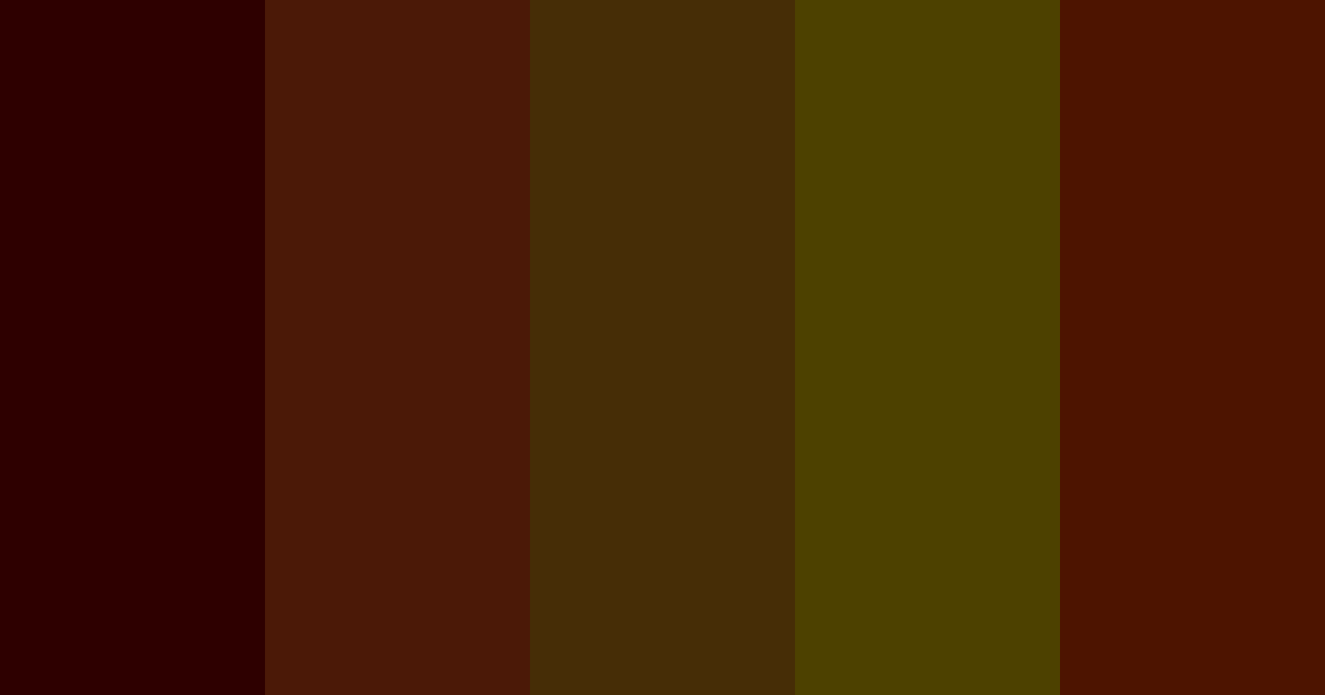 Download fiery sunset color palette PNG image (landscape)