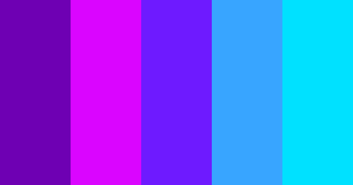 Download cosmic dream color palette PNG image (landscape)