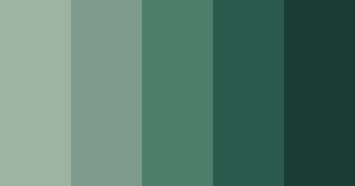 Download sage serenity color palette PNG image (landscape)