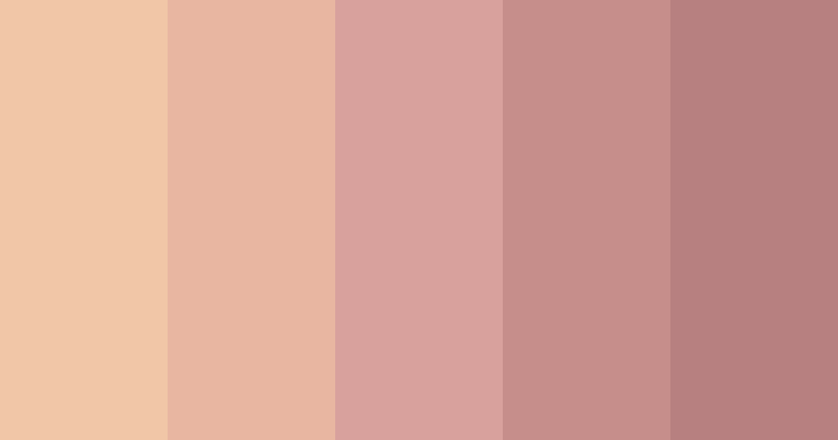 Download sun-kissed tones color palette PNG image (landscape)