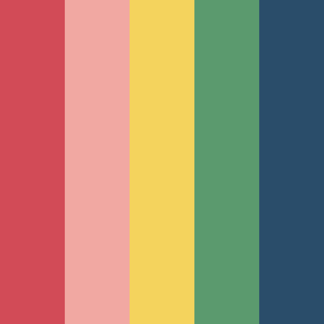 Download retro bit color palette PNG image (square)