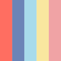 Rainbow Vibes in Rainbow Color Palettes