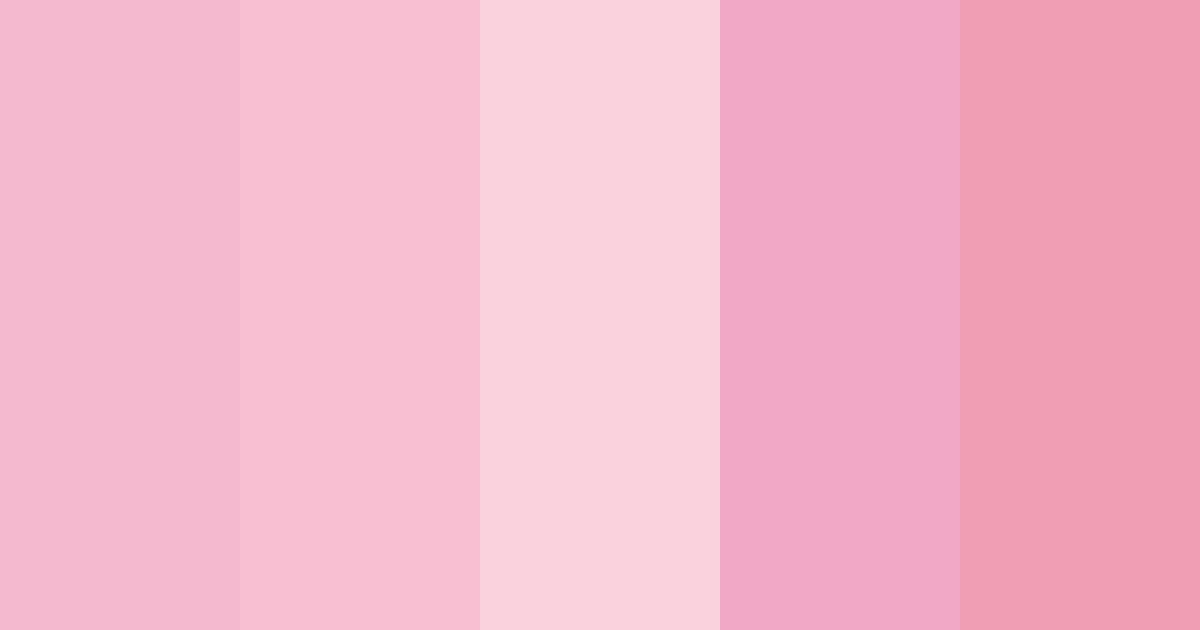 Blushing Alice Color Palette