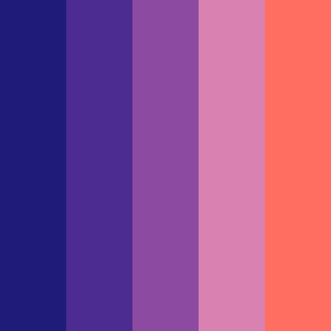 Download night terror color palette PNG image (square)