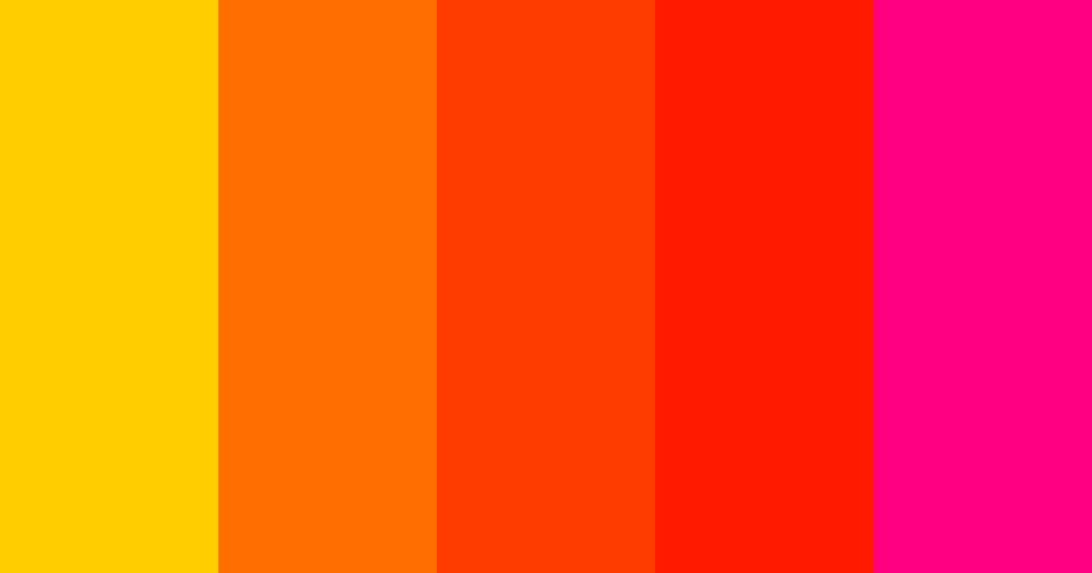Download sunset in hawaii color palette PNG image (landscape)