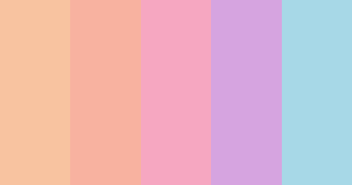 Download shell candy color palette PNG image (landscape)