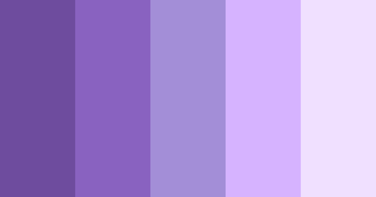 Download violet dream color palette PNG image (landscape)