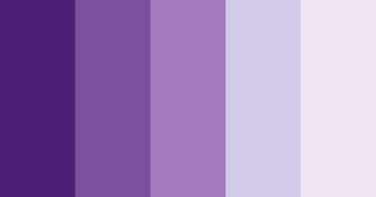 Download cosmic dream color palette PNG image (landscape)