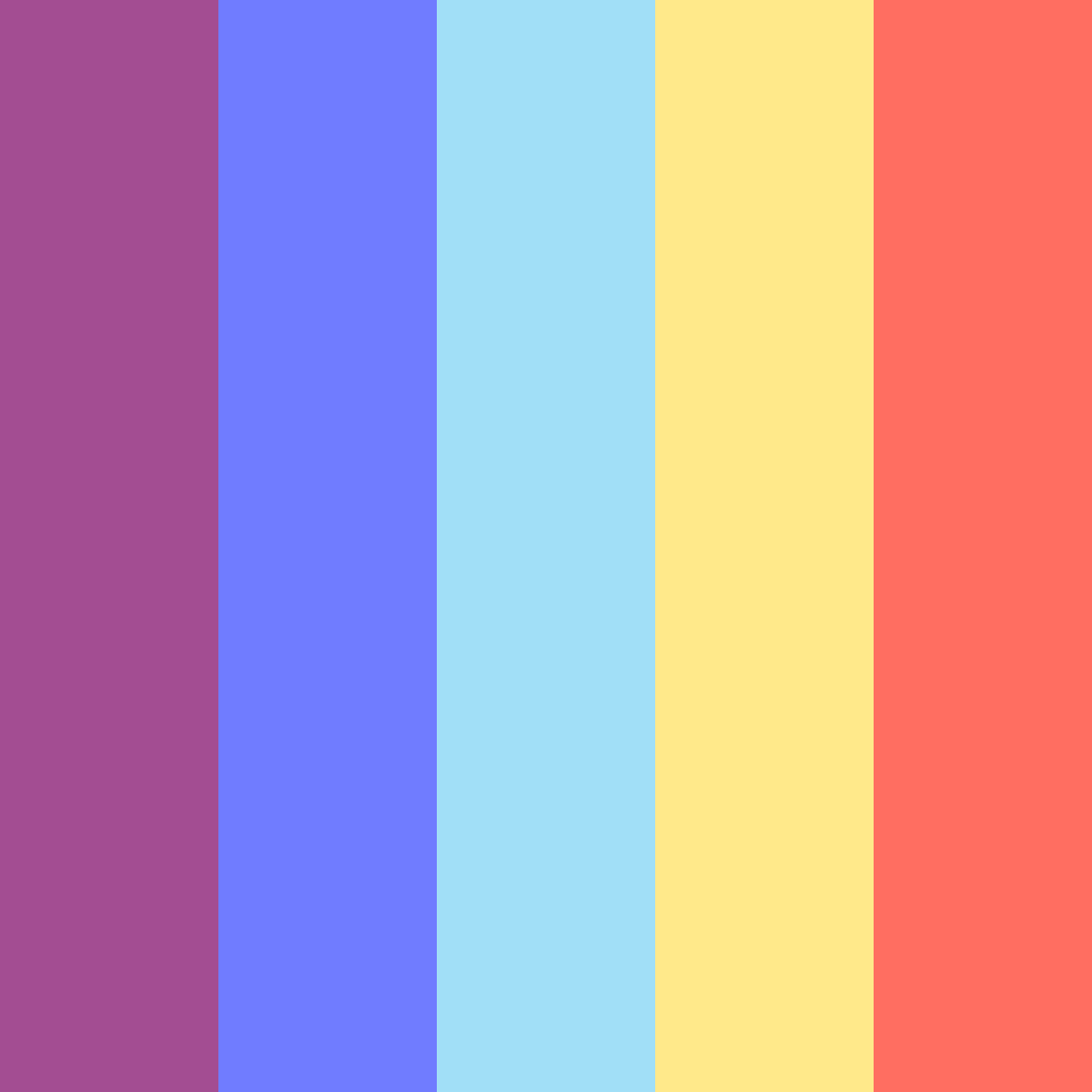 Download dreamscape color palette PNG image (square)