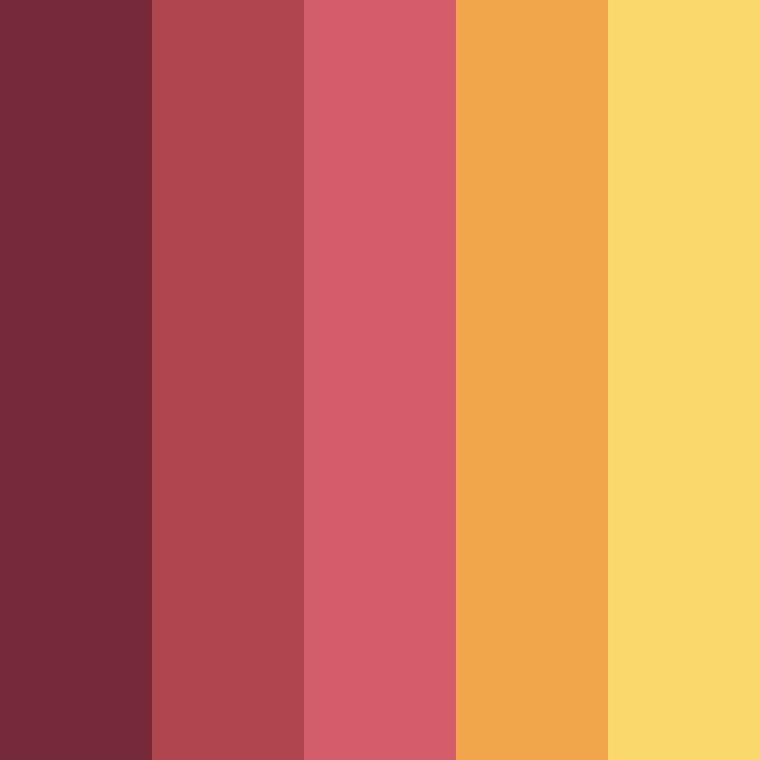 Download evil raindeer color palette PNG image (square)