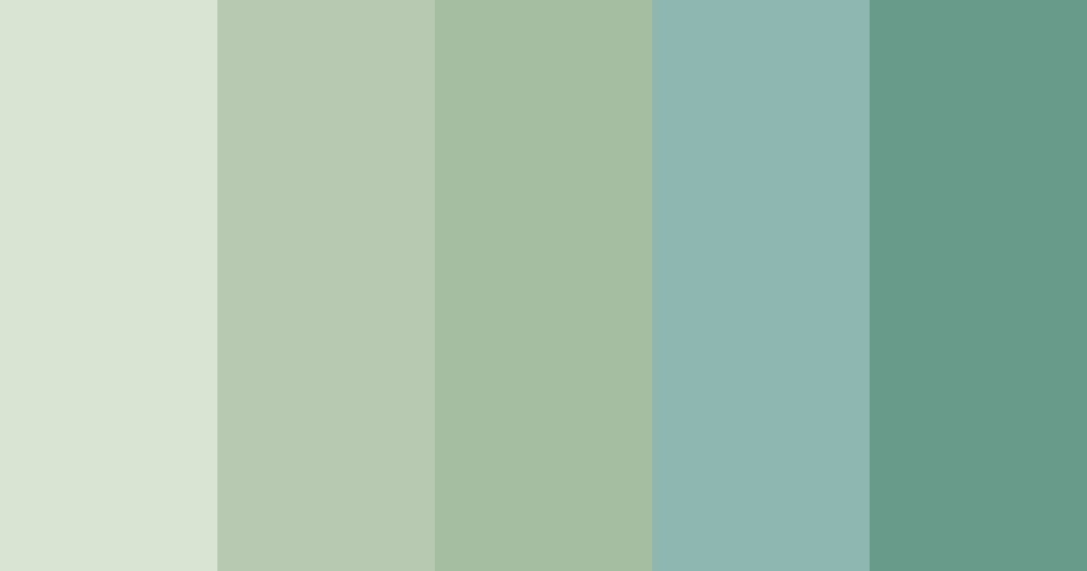 Download ivory green color palette PNG image (landscape)