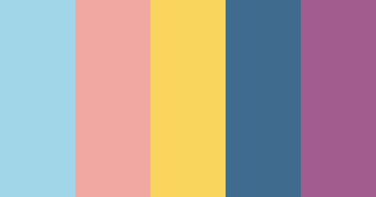 Download evolution color palette PNG image (landscape)