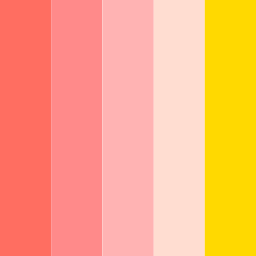Hawaiian Sunset in Hawaii Color Palettes