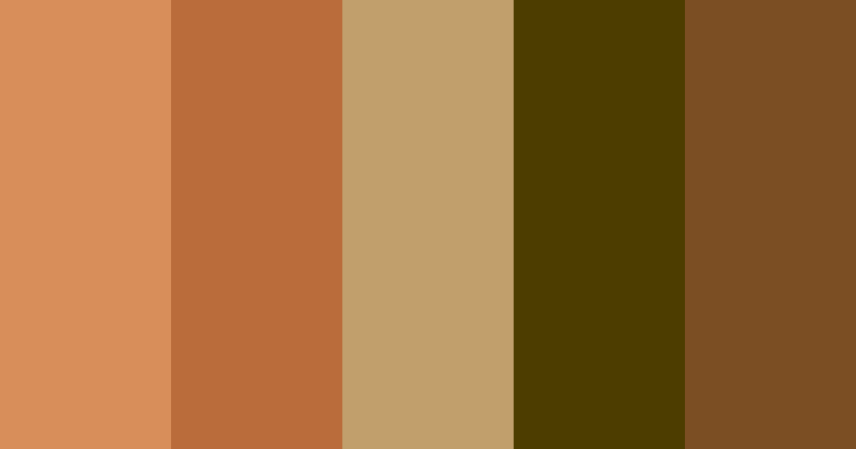 Download caracal dream color palette PNG image (landscape)