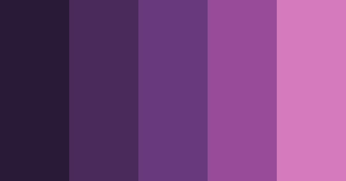 Download dark elegance color palette PNG image (landscape)