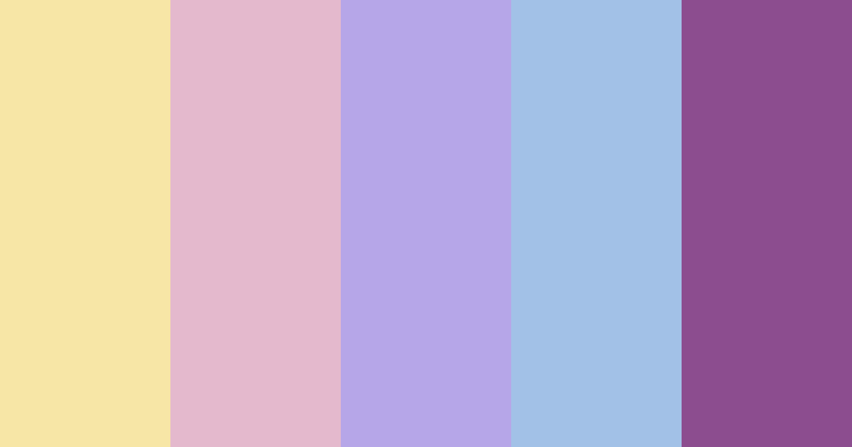 Download moon child color palette PNG image (landscape)