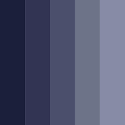 Monochromatic Blues in Monochromatic Color Palettes