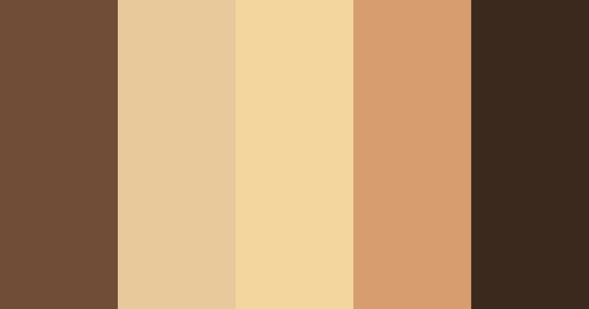 Download root beer float color palette PNG image (landscape)