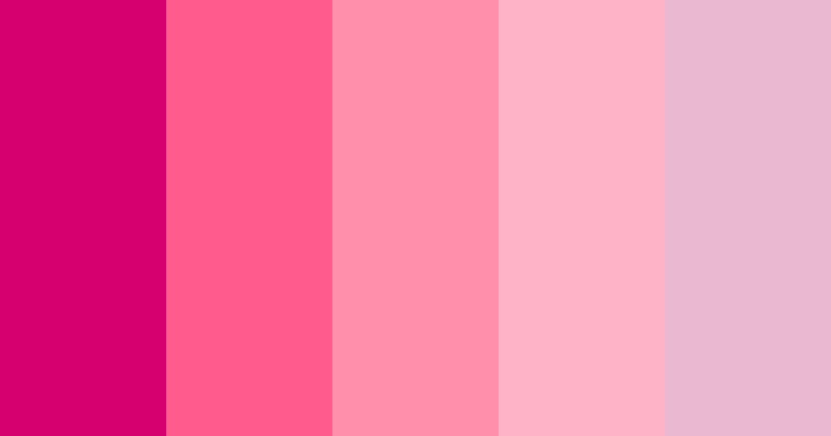 Download dark pink starlight color palette PNG image (landscape)