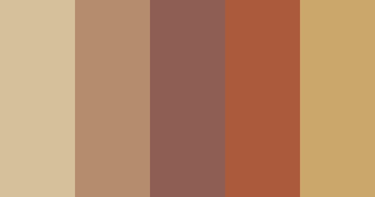 Download autumn harvest color palette PNG image (landscape)