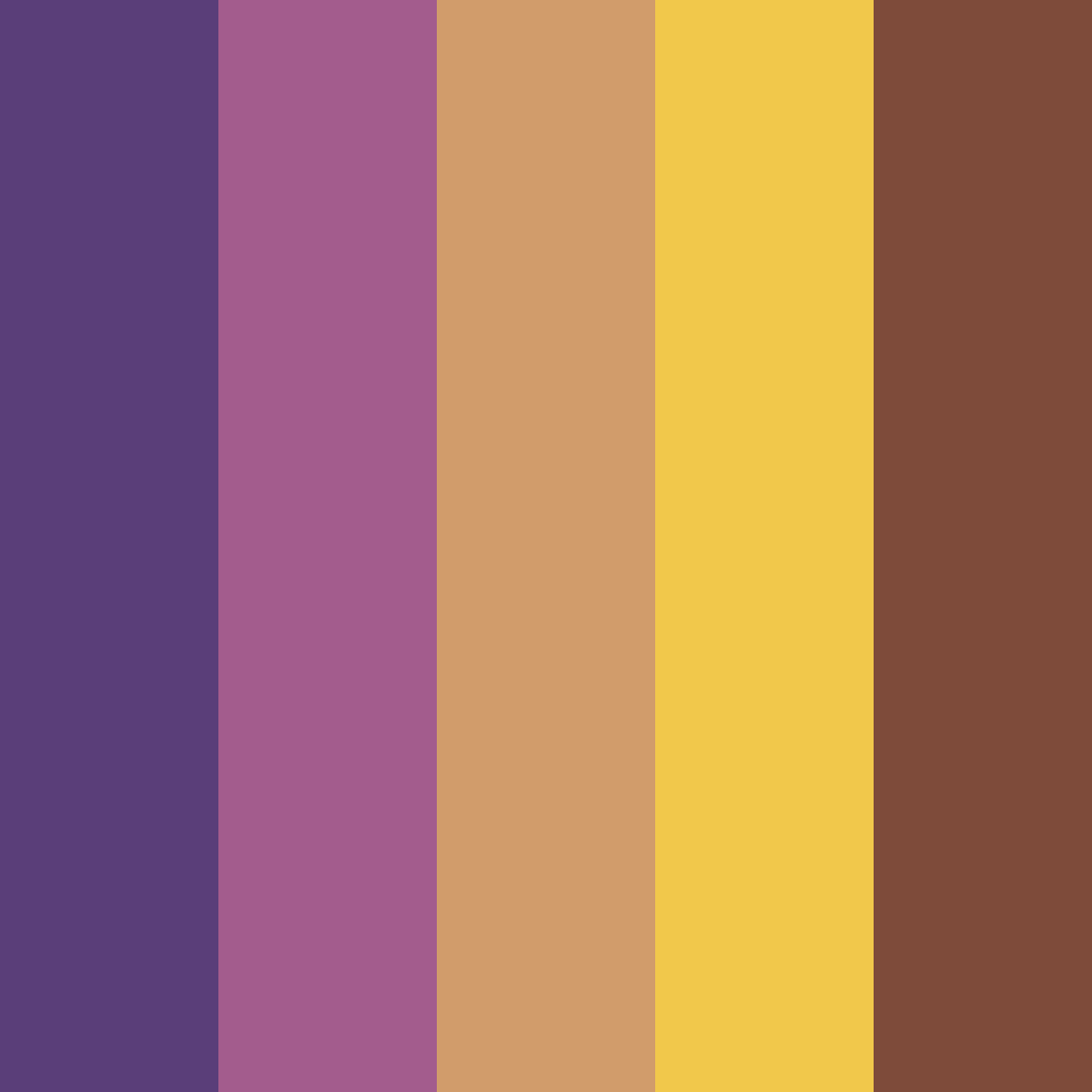Download plum & cedarwood color palette PNG image (square)