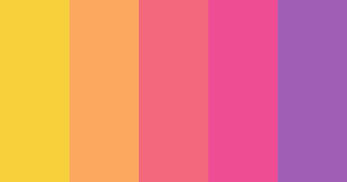 Download dazzling sun color palette PNG image (landscape)