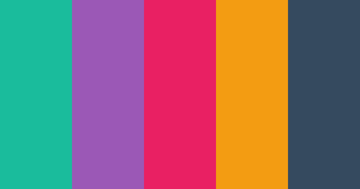 Download professional chic color palette PNG image (landscape)