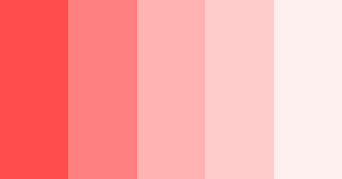 Red Love Color Palette