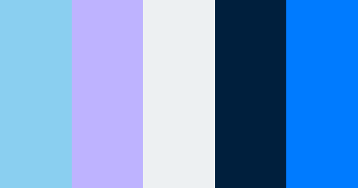 Download serene sky color palette PNG image (landscape)