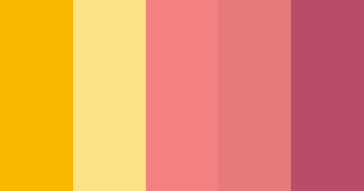 Download sunset dream color palette PNG image (landscape)
