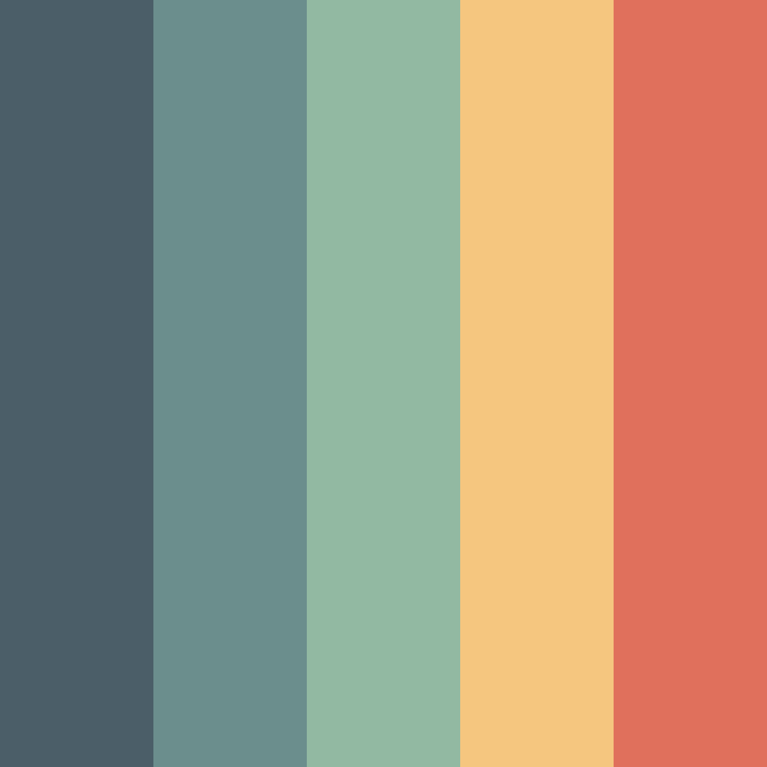 Download i wish we never met color palette PNG image (square)