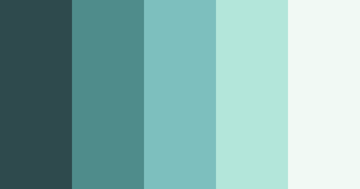 Download cedar & winter mint color palette PNG image (landscape)