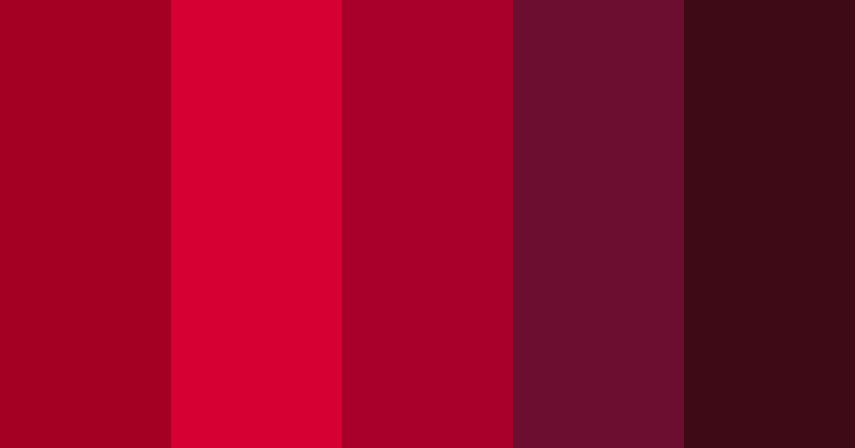 Download cherry & wine color palette PNG image (landscape)