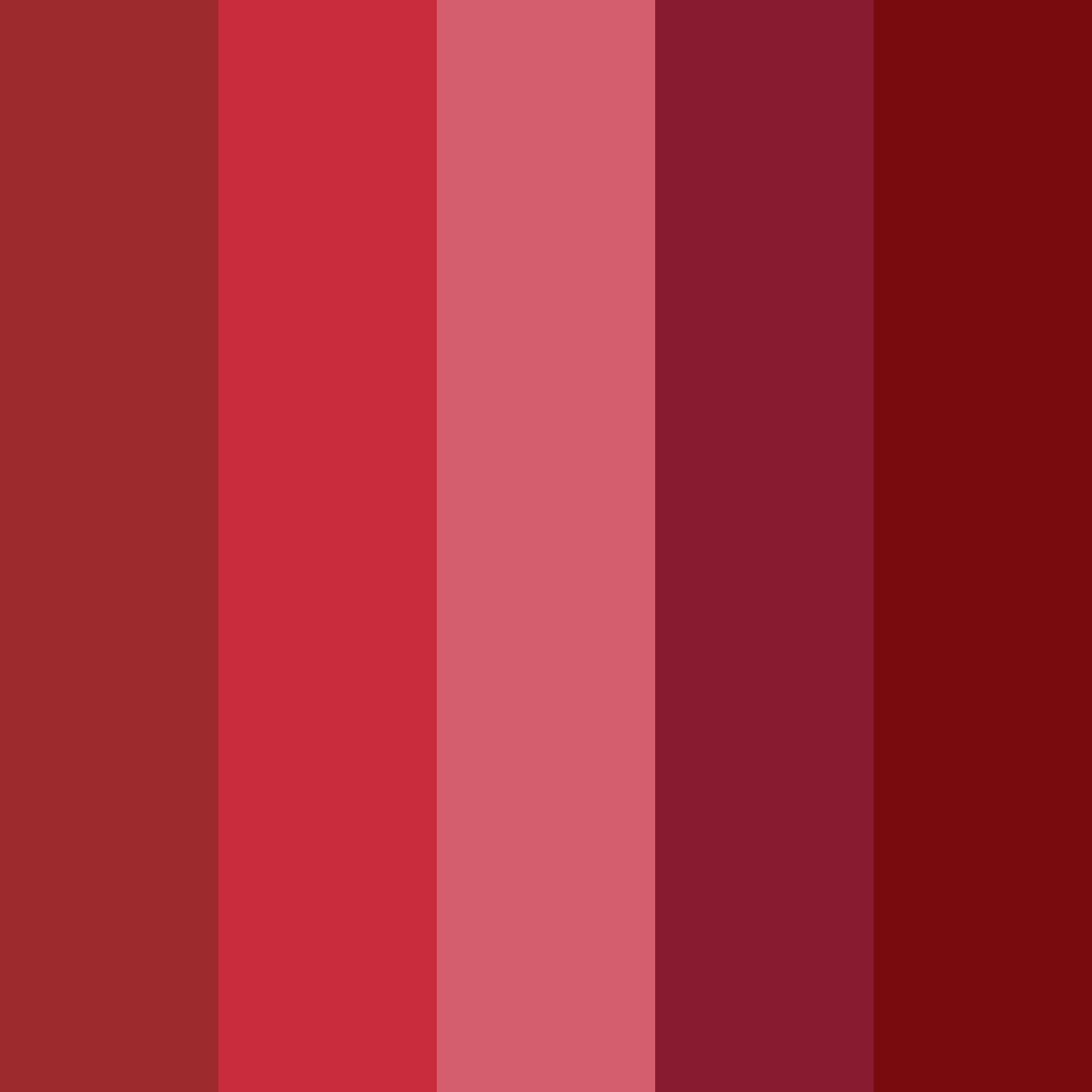 Download cherry wine color palette PNG image (square)