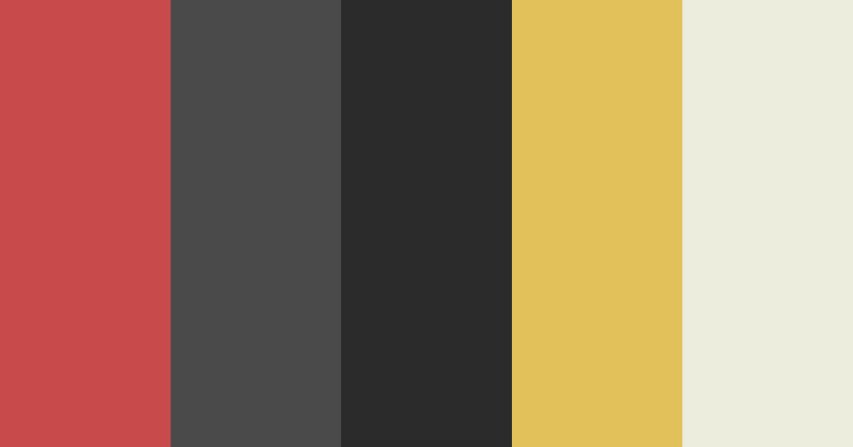 Download golden shadows color palette PNG image (landscape)
