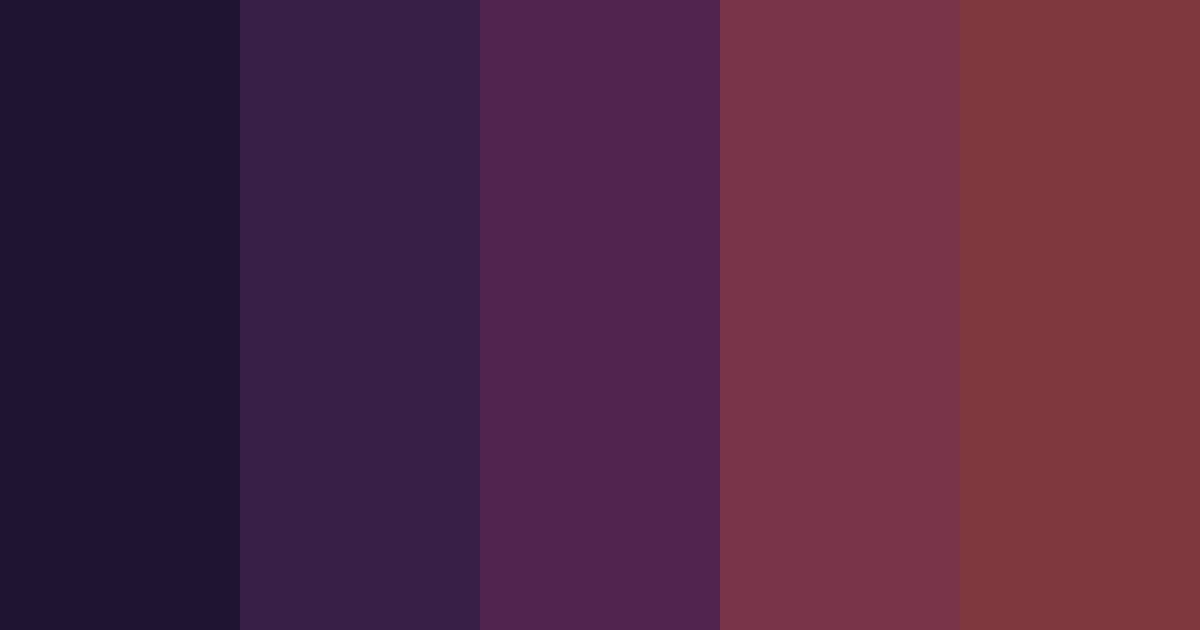 Download soporific nightmares color palette PNG image (landscape)