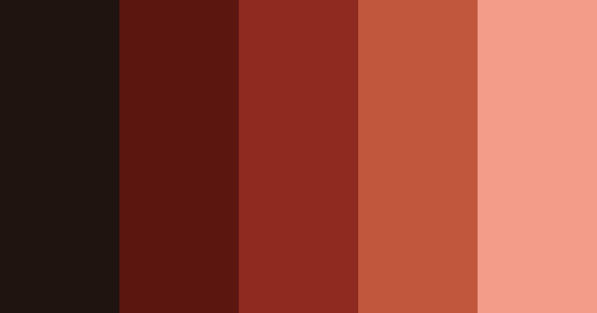 Download horror color palette PNG image (landscape)