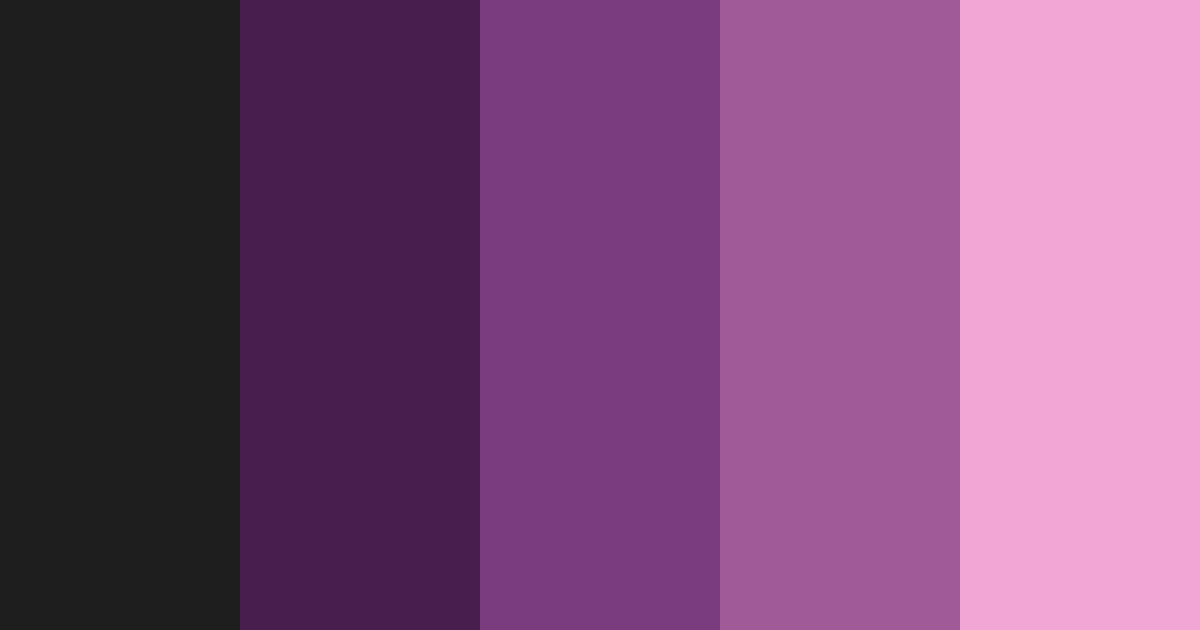 Download death metal unicorn color palette PNG image (landscape)