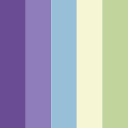 Looey's Garden in 紫 Color Palettes