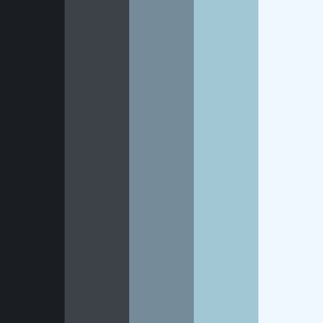 Download midnight mist color palette PNG image (square)