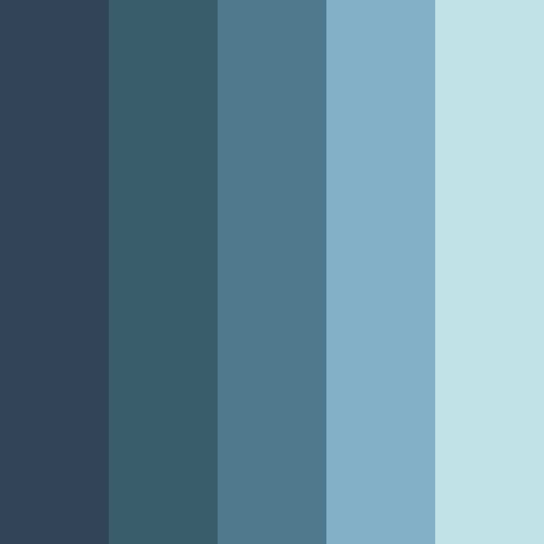 Bluewood Bliss Color Palette